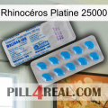 Rhinocéros Platine 25000 new15